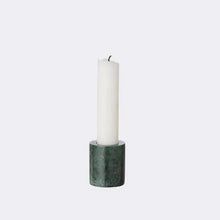 Load image into Gallery viewer, Ferm Living Green Marble Candle Holder - Small