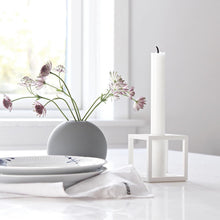 Load image into Gallery viewer, By Lassen Kubus 1 Candleholder White