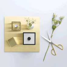 Load image into Gallery viewer, By Lassen Kubus 1 Candleholder Brass