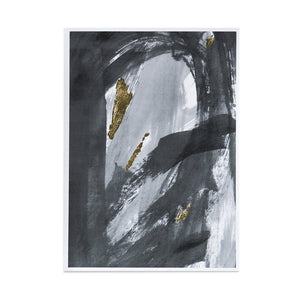 Emperor Black + Gold Foil Print