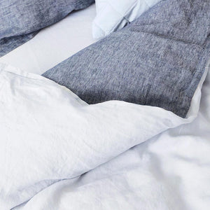 Everything Bed Linen Set Denim + Ice