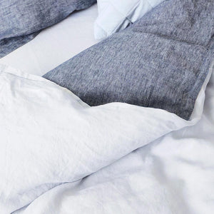 Everything Bed Linen Set Denim + Ice