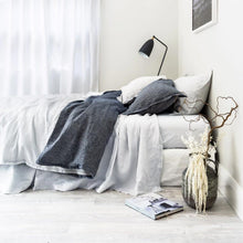 Load image into Gallery viewer, Everything Bed Linen Set Denim + Ice