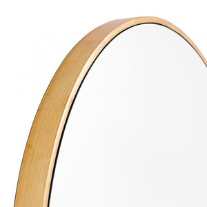 Brass Round Wall Mirror