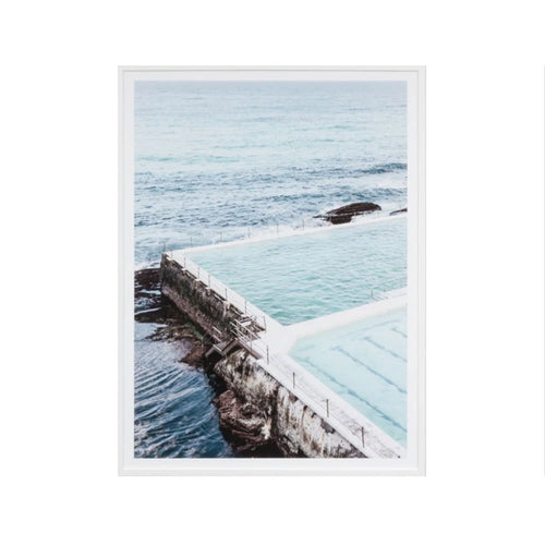 Bondi Icebergs View Framed Print
