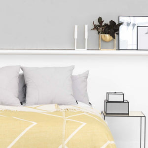 by Lassen Reversible Twin Table Brass + Misty Green