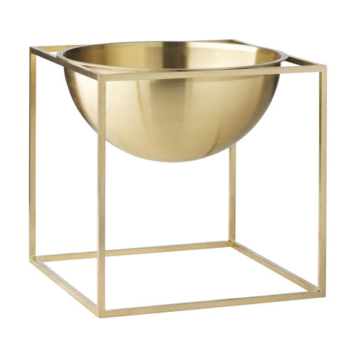 By Lassen Kubus Bowl Brass