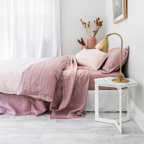 Everything Bed Linen Set Rosé + Blush