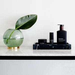 Green Marble Square Tray
