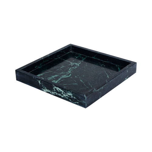 Green Marble Square Tray