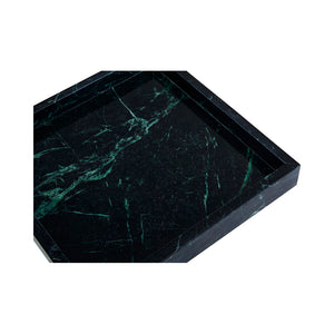 Green Marble Square Tray