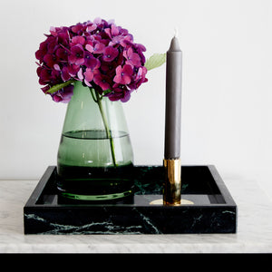 Green Marble Square Tray