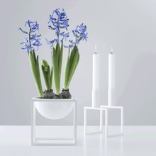 Load image into Gallery viewer, By Lassen Kubus Line Candleholder White