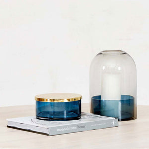 Tota Lantern Large Black/Navy Blue