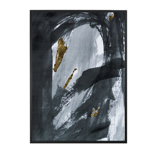 Emperor Black + Gold Foil Print