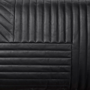 Motum Leather Cushion Black