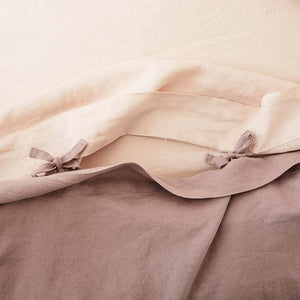 Everything Bed Linen Set Rosé + Blush