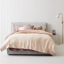 Load image into Gallery viewer, Everything Bed Linen Set Rosé + Blush