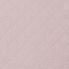 Load image into Gallery viewer, Diamond Quilted Linen Pillow Rosé